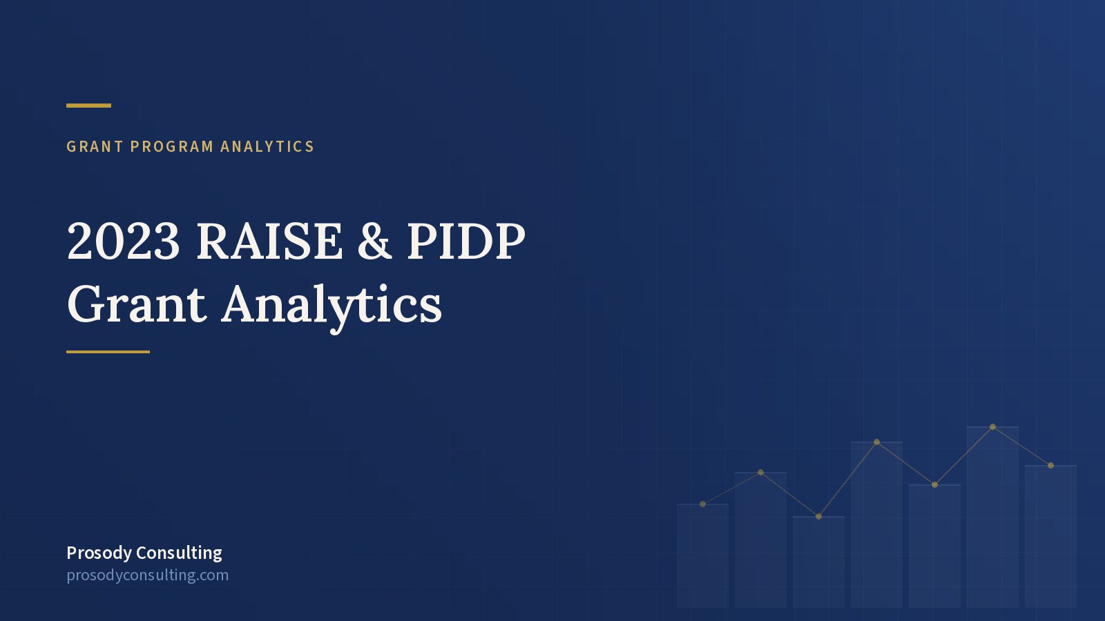 What USDOT Has Been Up to in Its Most Popular Grant Programs — Prosody Consulting case study